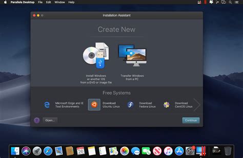Wait a few minutes while Parallels Desktop is creating a disk image file. . Parallels download
